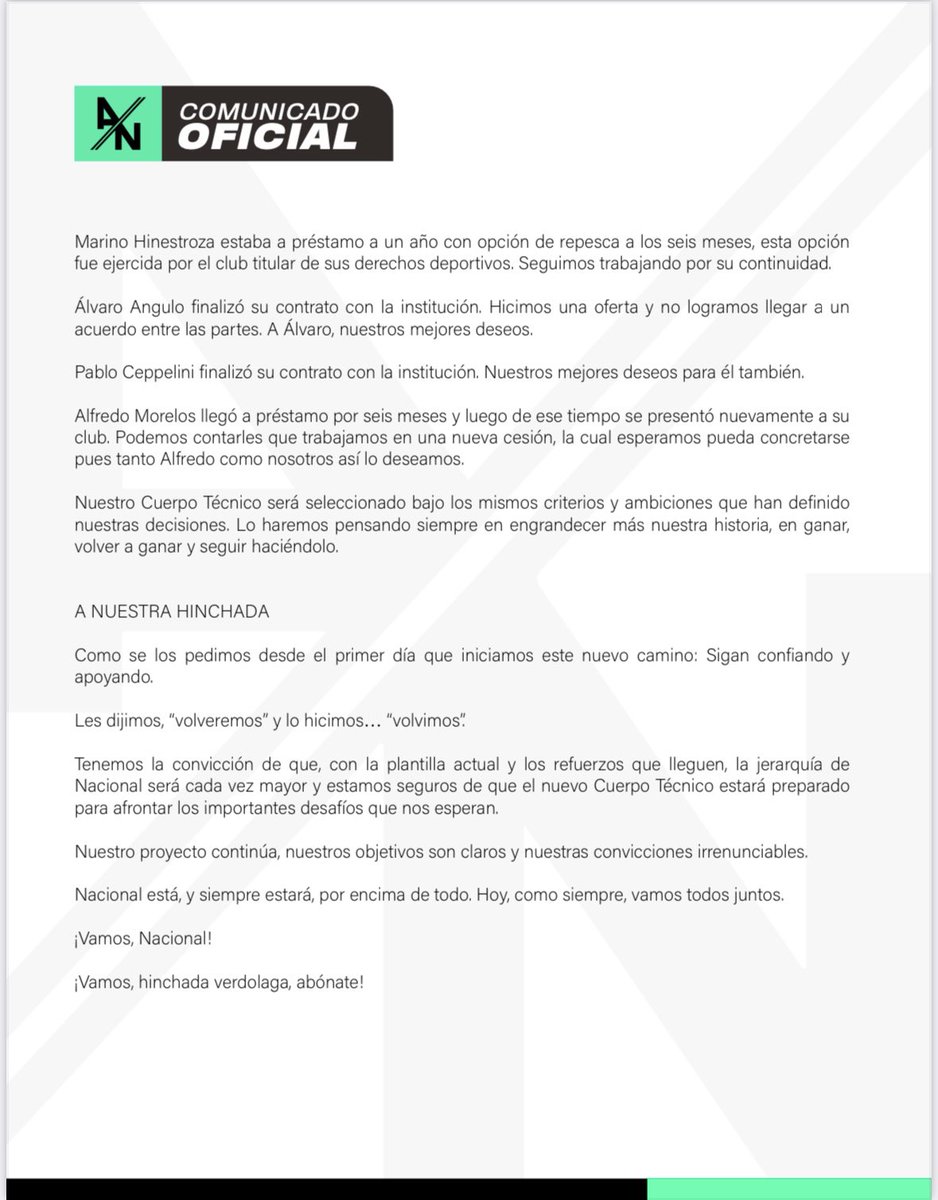 Atlético Nacional tweet media