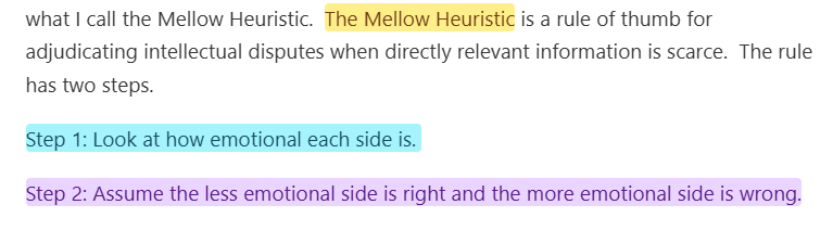 cremieuxrecueil's tweet image. Having trouble adjudicating a dispute?
Might I suggest using the Mellow Heuristic?