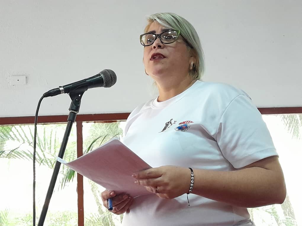 Conf. Prov. #22CongresoCTC de @CubaCentral en #SantiagodeCuba y #Holguín ratificaron la consolidación de la unidad de los trabajadores, el perfeccionamiento del TPI y la batalla por la eficiencia económica como esencia del trabsjo sindical en el actual contexto. <a href="/DiazCanelB/">Miguel Díaz-Canel Bermúdez</a>