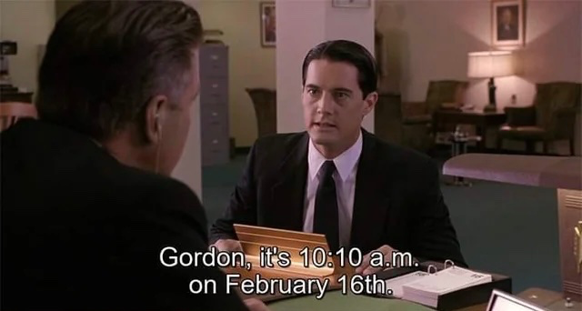 grnformicatable's tweet photo. It's 10:10 a.m. on February 16th. https://t.co/fSMHm19ahU