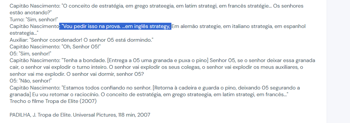 lucaslo's tweet photo. Nos últimos 15 anos da minha vida eu penso nessa cena pelo menos uma vez por mês.
Porque cai na prova do BOPE como falar "estratégia" em várias línguas? https://t.co/5xlAOvKhtn