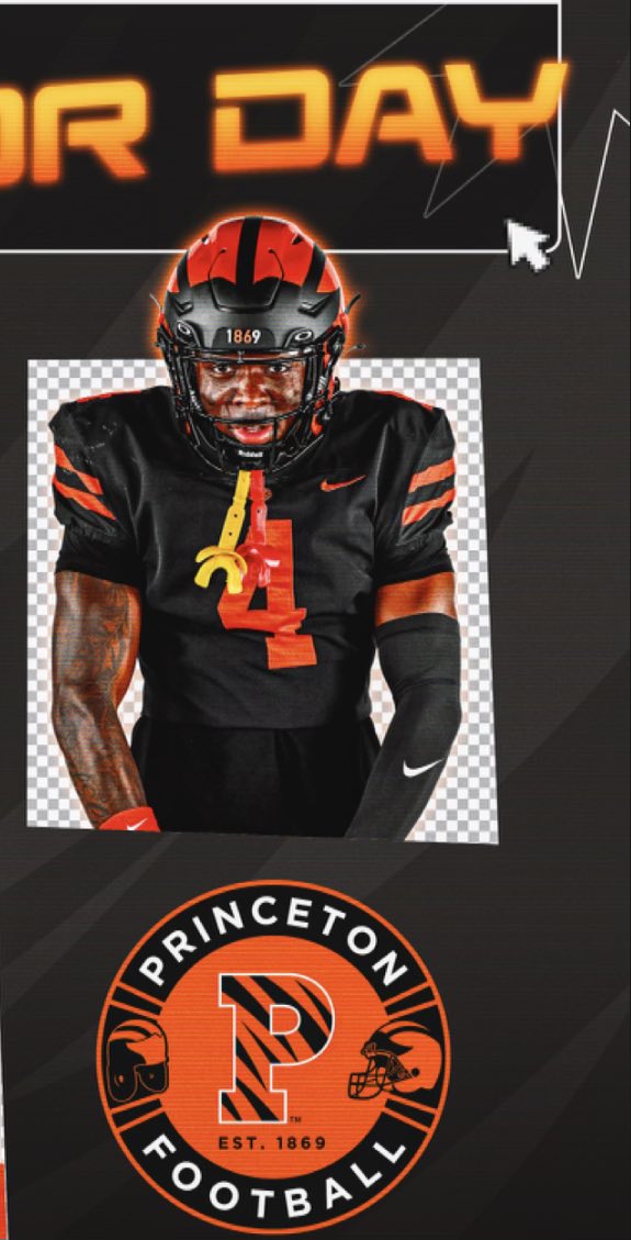 Thank you to <a href="/PrincetonFTBL/">Princeton Football</a> for the junior day invite. Excited to learn about the program <a href="/CoachBobSurace/">Bob Surace '90</a>   <a href="/RyanFracPU/">Ryan Fraccaroli</a>