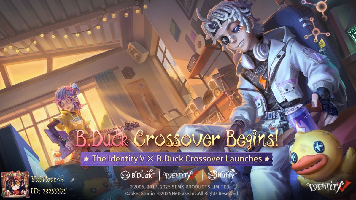 I'm playing Identity V. Fancy a game?