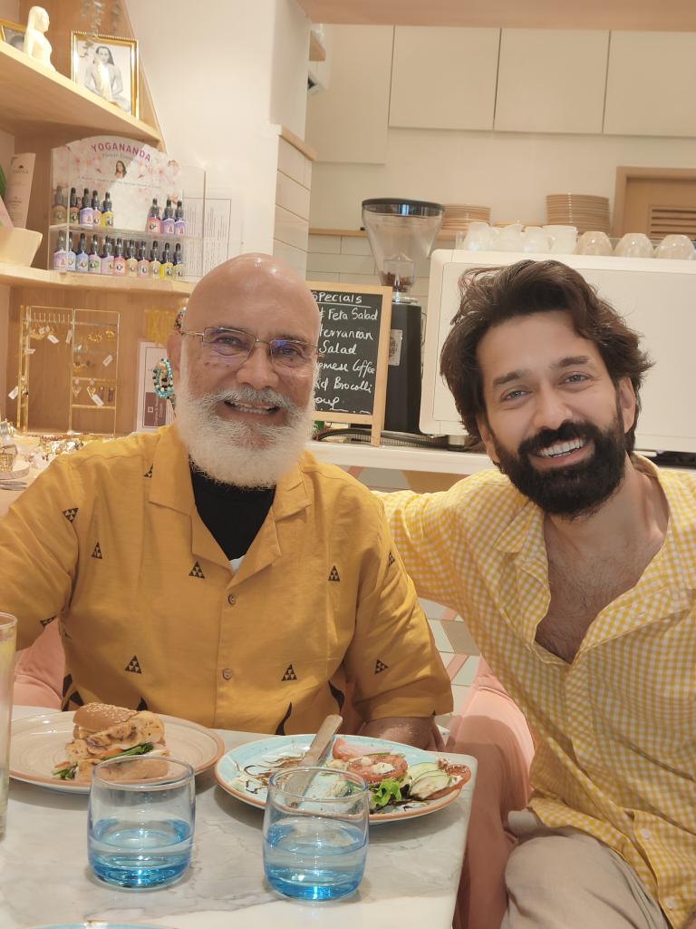 "The source of healthy boundaries is self-love and self-respect. When you learn to love yourself, you are less likely to put up with people who don't love you back." - Sister Shivani. 
Happy birthday to my dearest 🥳 <a href="/NakuulMehta/">Nakuul Mehta</a> @mindretreat <a href="/bkshivani/">BK Shivani</a>