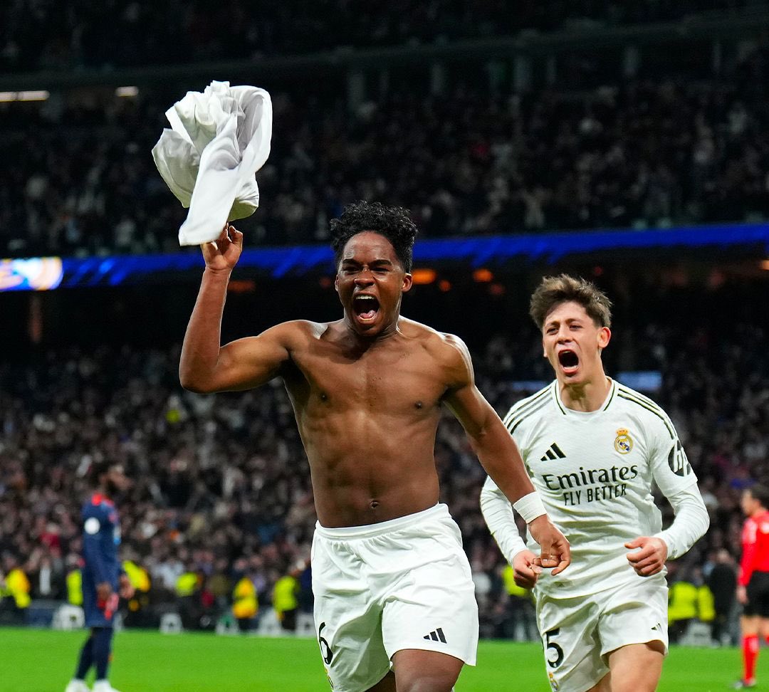 🤍🇧🇷 Endrick: “I love everything at Real Madrid, the club, the fans… my goals are for Rüdiger, he helps me every day”.

“I knew I had to work a lot harder here and I want to do my best for Real Madrid”.