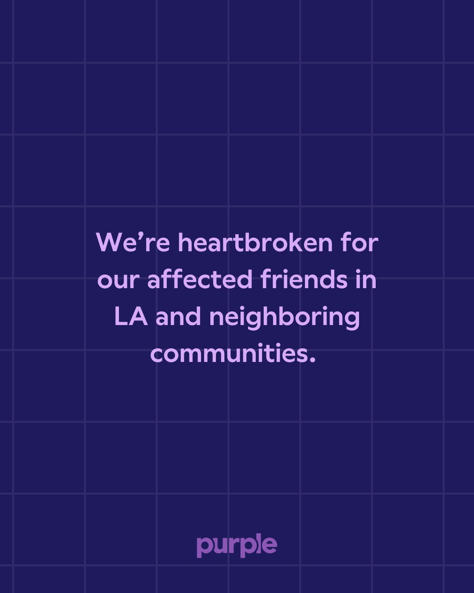 Purple tweet media