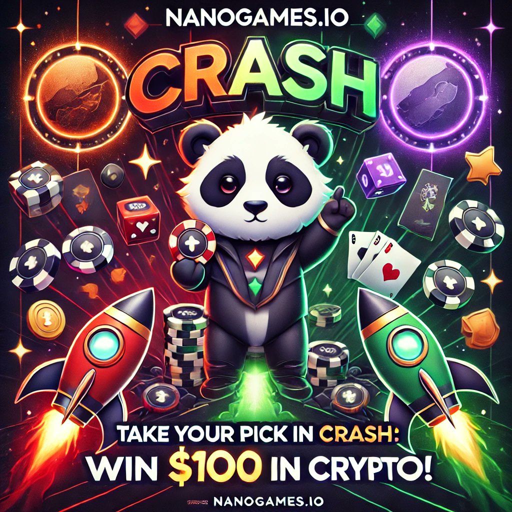 nanogamesio's tweet photo. Take your pick in CRASH: Red, Green, or MOON? 🚀🔥

🌟 Win $100 in #Crypto with this simple challenge

1️⃣ RT & Follow us
2️⃣ Drop your choice in the comments (RED, GREEN, or MOON)
3️⃣ Tag 1 friend who loves crypto games!

It’s that easy—pick your side and let the fun begin! 🎰

🏆 10 winners will receive $10 each!
⌛ Ends Jan 20 @ 02:00 UTC
🔒 Account min lvl 1
#Giveaway #Casino