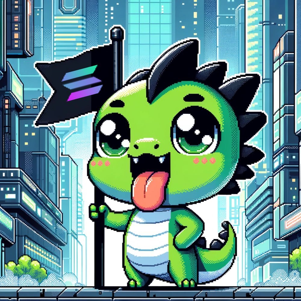 gm @realDonaldTrump heard you were thinking about a crypto reserve focused  on US-based blockchains... ...allow me to introduce myself, the mascot of  Solana 🤝 $SILLY 🐲✨