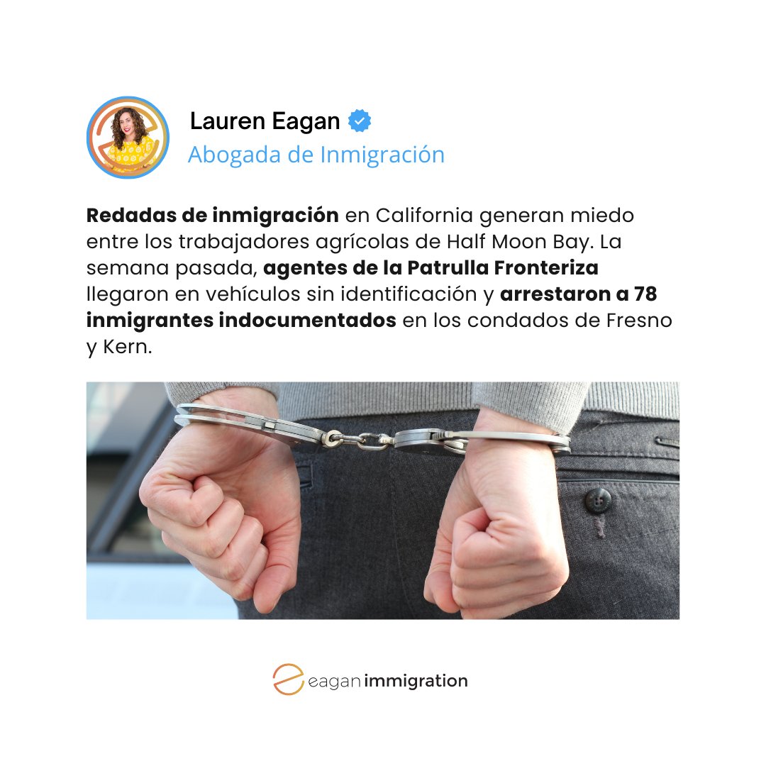 EaganImm's tweet photo. Noticias de inmigración que quizá te perdiste hoy.
Si necesitas ayuda con tu caso, podemos hacer una evaluación gratuita. Llámanos al 202-709-6439 o envíanos un mensaje directo con la palabra GRATIS. #trump #inmigrantes #inmigración #noticias https://t.co/l5IeTNeWdr