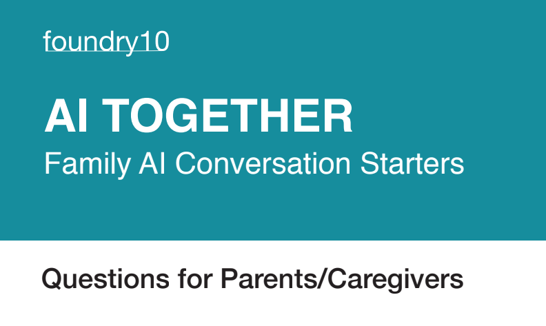 Turn the table on tech talk by asking your caregivers and other adults what they think about AI and its impact. These prompts are designed for youths to spark dialog and understanding. What’s one question you’d like to ask? Let us know! ow.ly/QrJy50UI9Gk