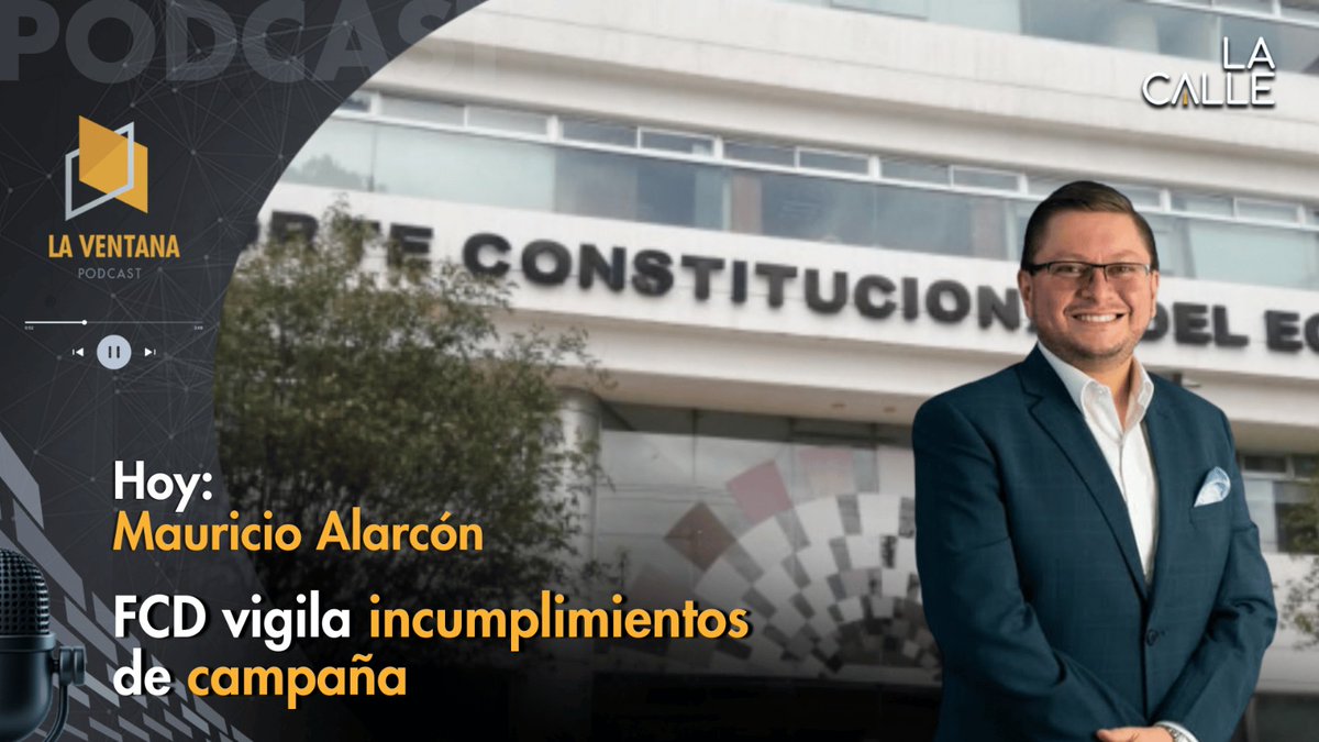 radiolacalle's tweet photo. ¿Cómo afectarán las inconstitucionalidades cometidas en este proceso electoral para las elecciones del 9 de febrero y los futuros comicios? El abogado y presidente de @FCD_Ecuador, Mauricio Alarcón (@aiarconsalvador), realiza un análisis sobre estos golpes al Estado de Derecho y la democracia ecuatoriana.

Mira lo que ha hecho la Fundación al respecto en #LaVentana #EnLaDireccionCorrecta ⬇️

🔗https://t.co/m0pD8LlAtv
