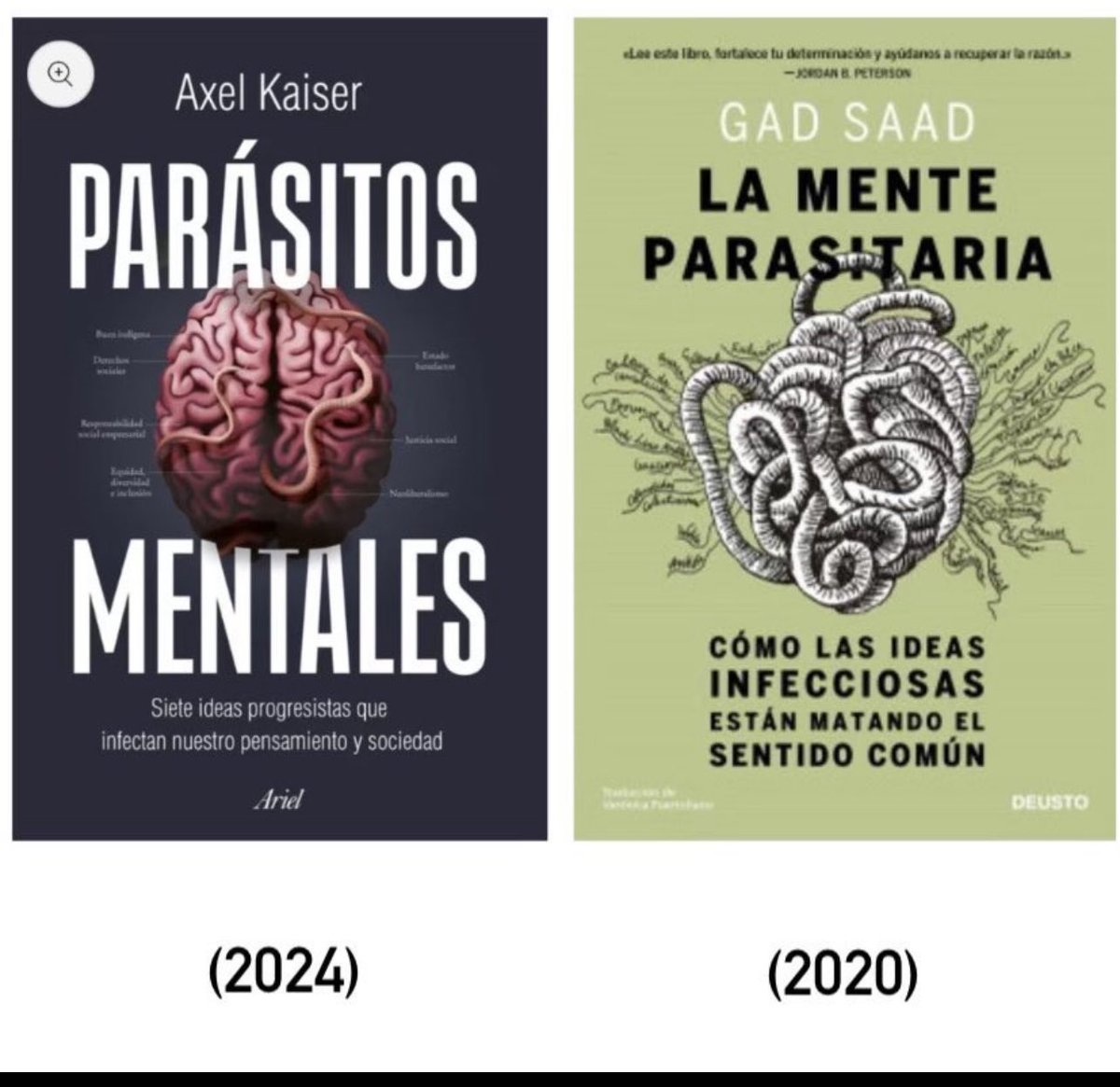 migueldelrioabg's tweet image. El psicólogo evolutivo Gad Saad, acusó de plagio el pasado 10 de Diciembre al nuevo asesor económico de Vicky Dávila, Axel Káiser,  por su reciente trabajo investigativo. “ Ha cometido robo masivo de mi propiedad intelectual”. Asesores de nivel.