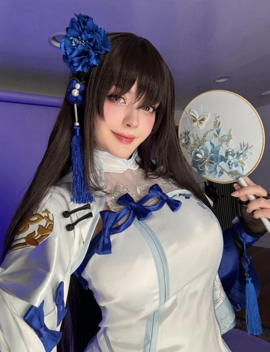 oniisuna's tweet photo. Daiyan: narcisuss outfit 🩵#GirlsFrontline2Exilium #gfl2 https://t.co/IfoWYZtr7r