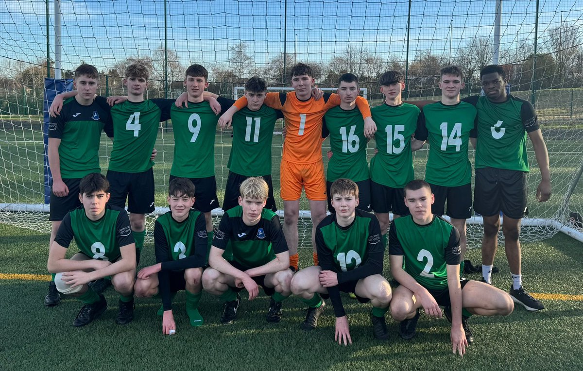 stcolumbasfife's tweet photo. Congratulations to our Senior Boys Football Squad progressing to the last 16 of the Scottish Cup today after a win against Kirkwall Grammar School.
From losing 0-3 in the 76th minute their resolve and teamwork resulted in a 5-4 scoreline. https://t.co/91bTWmjopQ