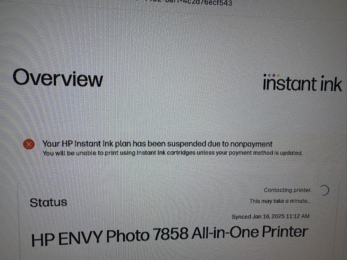 This is #extortion: I can’t print unless I pay <a href="/HP/">HP</a> a monthly payment. If I don’t <a href="/hpprint/">HP Print</a> won’t recognize the #ink I bought from them to use on a #printer I own… Where you at <a href="/ConsumerReports/">Consumer Reports</a>?