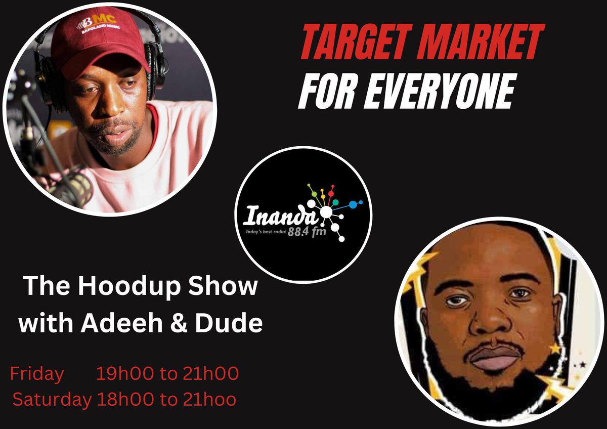 #targetmarket 
#thehoodup 
#BBMzansi  #AmaGrootmanMzansi 

<a href="/ChrisExcel102/">ChrisExcel</a> <a href="/inanda884fm/">Inanda FM</a>  <a href="/XolisileM_/">XOLI MFEKA🍑😈</a>