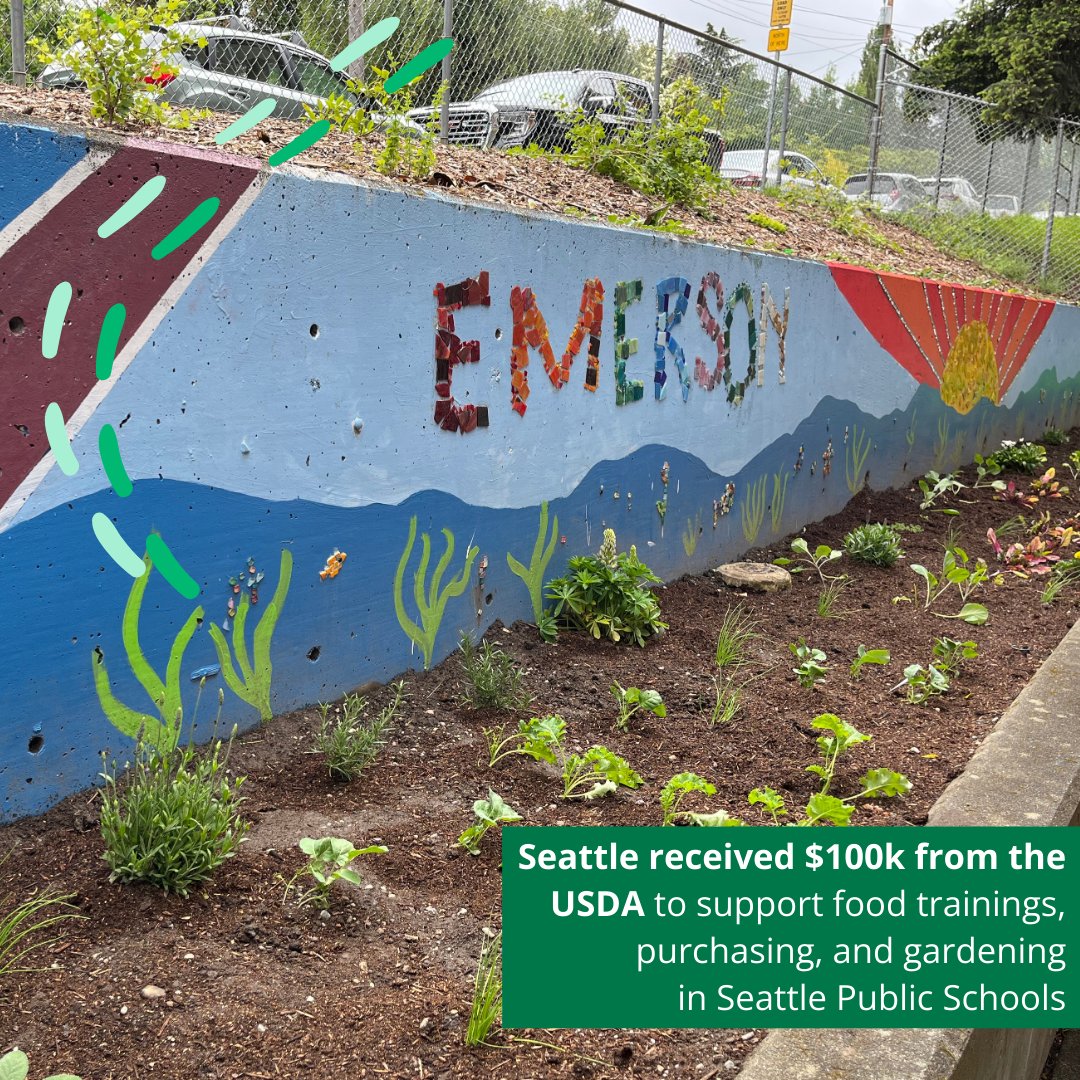 SeattleOSE's tweet image. And that’s a wrap on OSE’s 2024 Wrapped ✨

We looked back at our progress making Seattle’s local food systems more resilient to climate change and healthy foods accessible to all 🍊

@MayorofSeattle said: “We are building a city where all communities have access to fresh,…