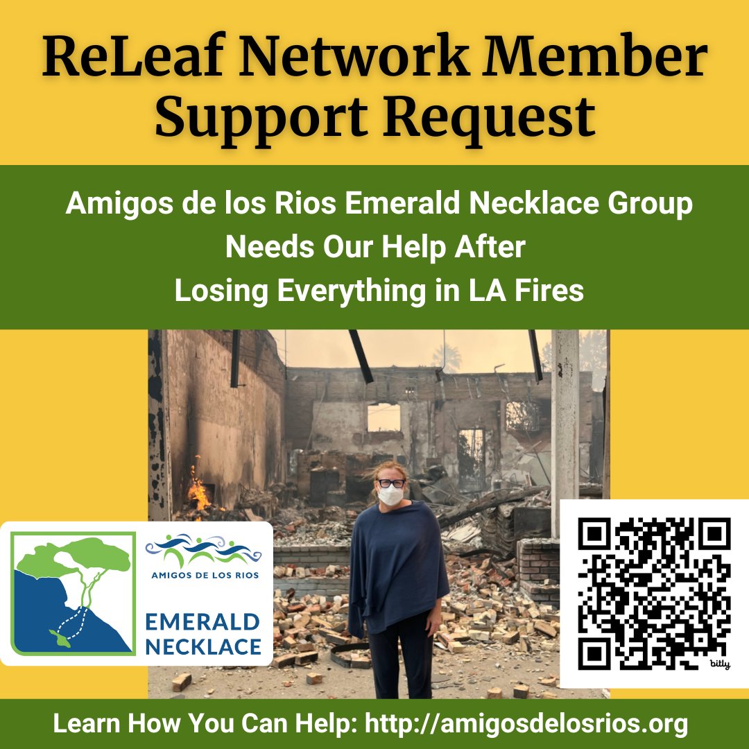 California ReLeaf (@calreleaf) on Twitter photo We are deeply saddened to learn that <a href="/amigosrios/">Amigos de los Rios</a> has suffered a devastating loss of their Altadena office in the LA Fires.
We invite you to visit Amigos de los Rios’ website, amigosdelosrios.org, to learn more about how you can help them during this challenging time. We are deeply saddened to learn that <a href="/amigosrios/">Amigos de los Rios</a> has suffered a devastating loss of their Altadena office in the LA Fires.
We invite you to visit Amigos de los Rios’ website, amigosdelosrios.org, to learn more about how you can help them during this challenging time.