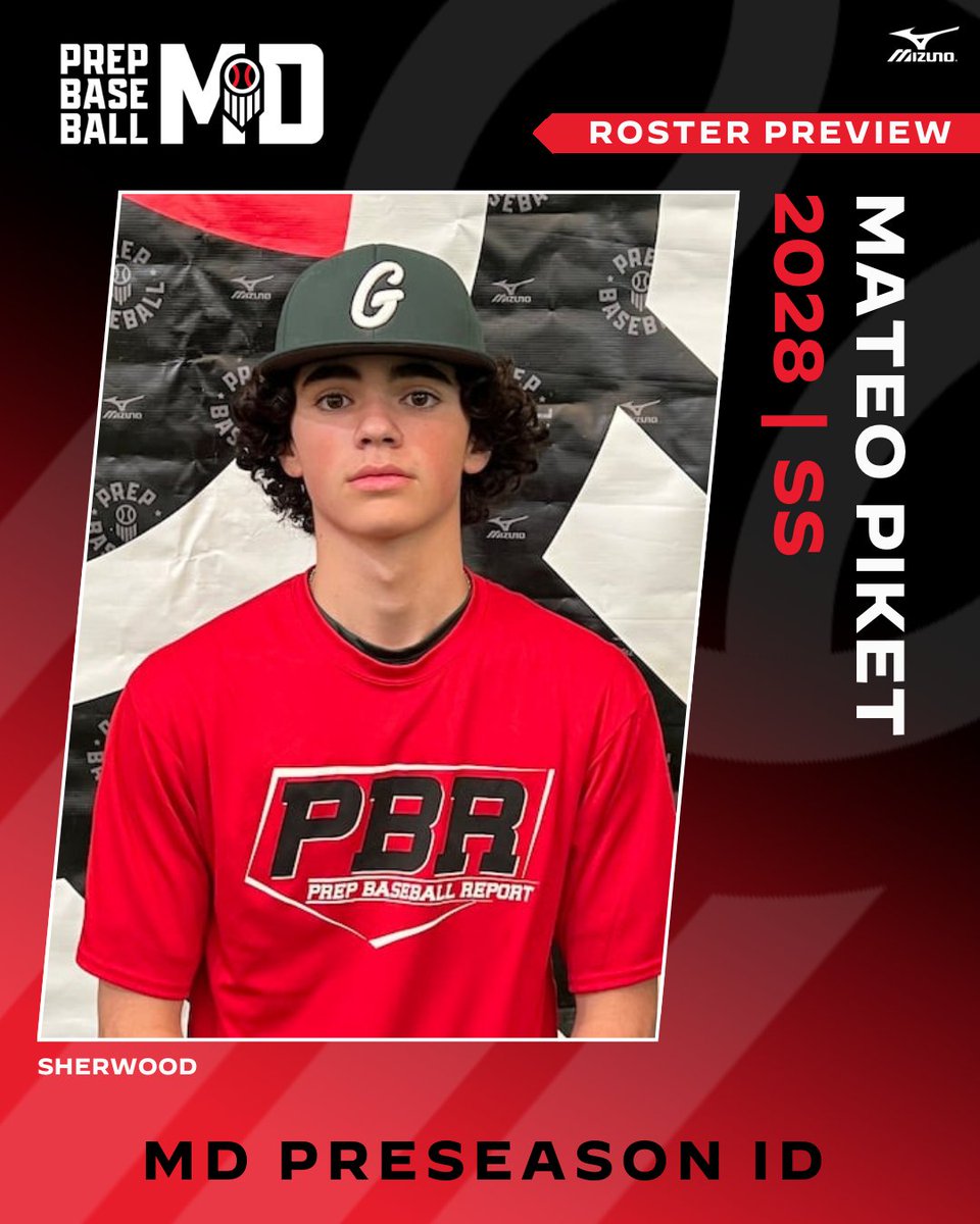 🚨 MD Preseason ID Roster Preview 🚨

✅ '28 <a href="/MateoPiket/">Mateo Piket__</a> (@WoodBaseball1) will be in attendance at the 2025 #MDPreseasonID

Full profile 👉 loom.ly/D3Fdx64

Sign up here 👉 loom.ly/VhLXeoA