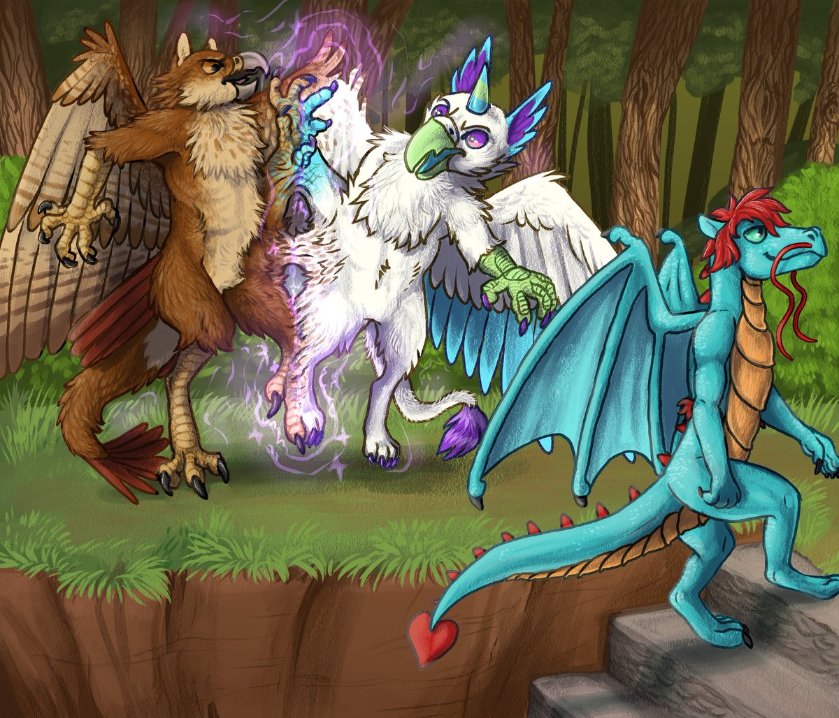 ButtTeeth's tweet photo. Learn to get along, you two!
Comm for @pupcak3, @Fyrinlight, and @yksteldus ! https://t.co/VAbRG6ojrs