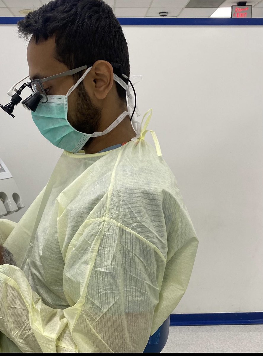 Dr_Yasir9's tweet photo. علاج عصب لضرس سفلي يحتوي على ٣ قنوات عصبية ✨
Endodontic treatment for lower molar https://t.co/pB0oLlEJqV