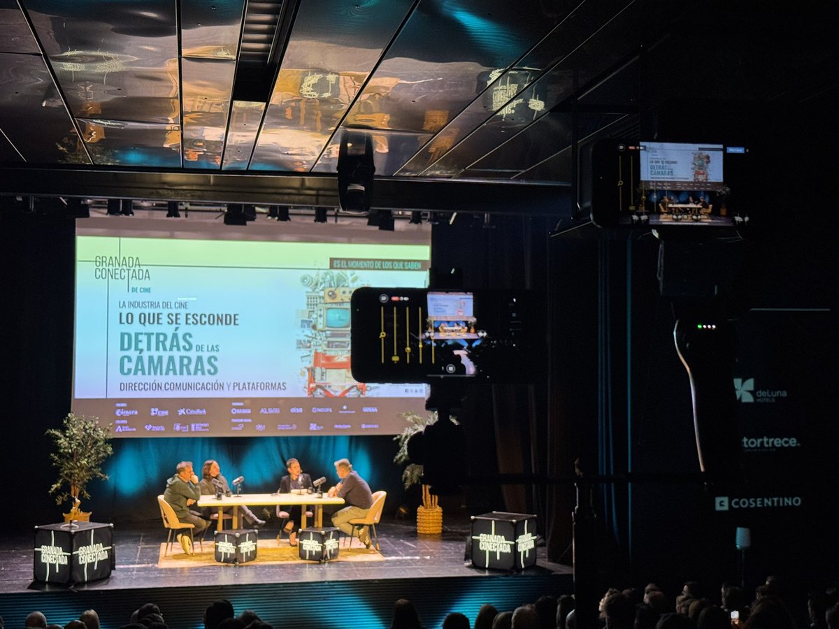“El mundo del cine esta disgregado pero acciones como #GranadaConectada son muy interesantes por la unión”. - María Guerra, periodista y moderadora de nuestro foro de hoy.

Síguelo en directo en granadaconectada.es 📲