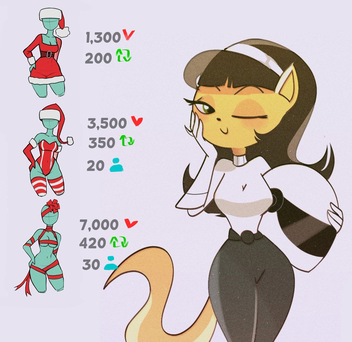 Jakk_Studios's tweet photo. Bien... Me convencieron! 
Aquí está la versión de Kitty katswell! ✨ ¿Creen que lleguemos? 🙀

#kittykatswell #tuffpuppy https://t.co/Bvg6Itdgx1