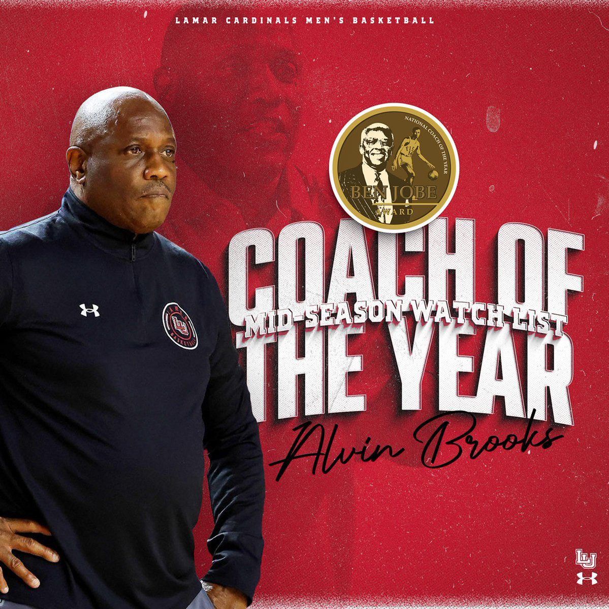 Alvin Brooks Receives Ben Jobe Award Mid-Season Honors #PeckEmCards

Story: tinyurl.com/3vwwweha