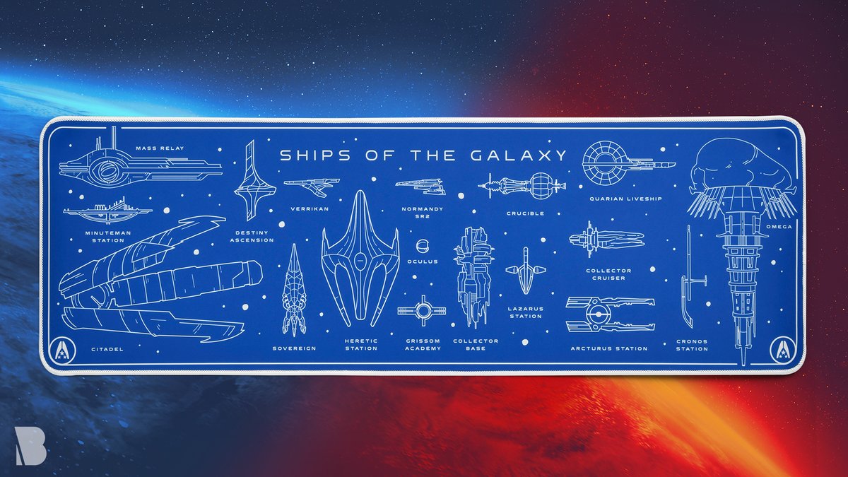 BioWare Gear Store (@biowaregear) on Twitter photo Complete your battle station with the ships of the Milky Way. 🛸 <a href="/masseffect/">Mass Effect</a>
gear.bioware.com/products/mass-… Complete your battle station with the ships of the Milky Way. 🛸 <a href="/masseffect/">Mass Effect</a>
gear.bioware.com/products/mass-…
