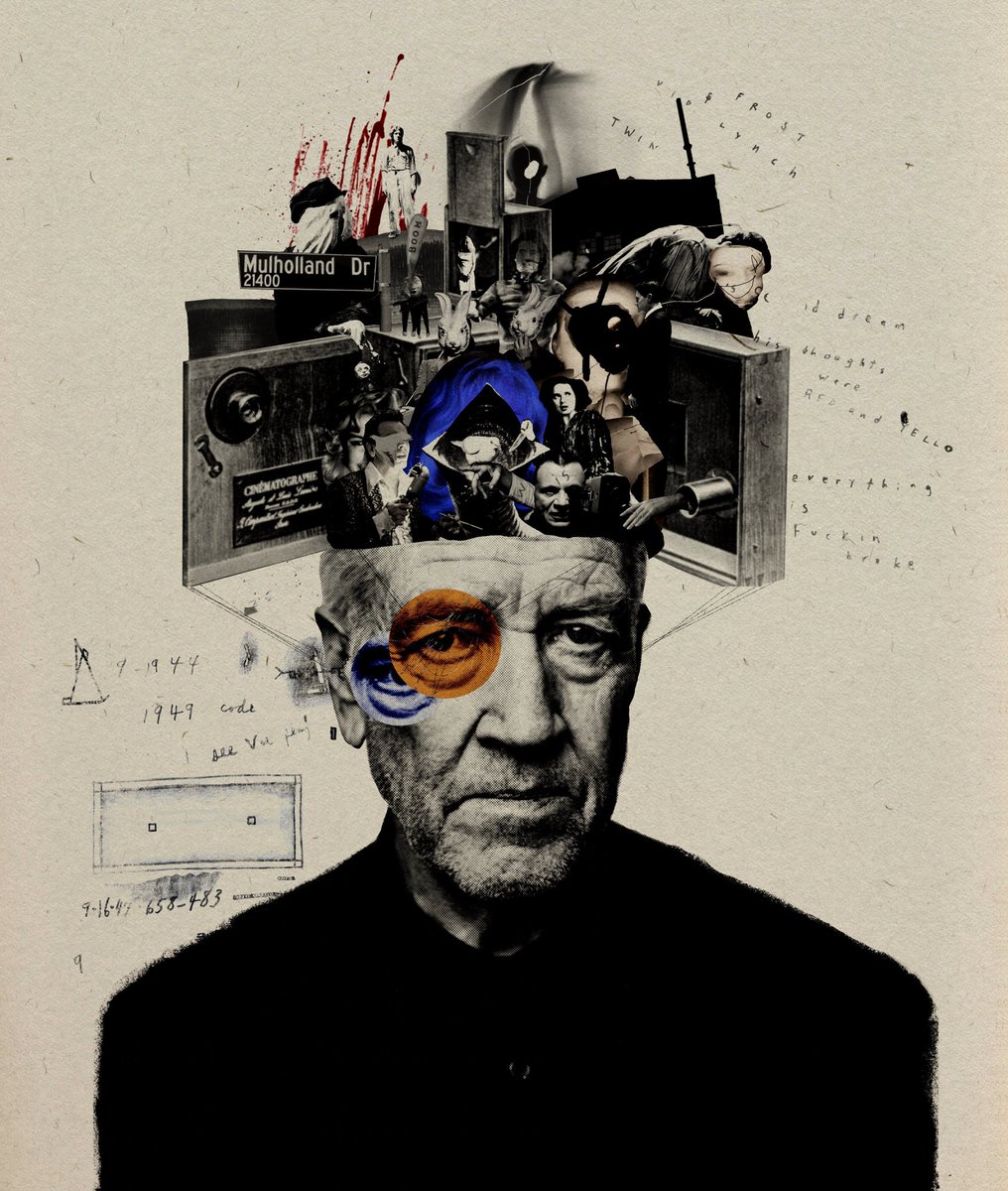 Bitaemm's tweet image. I can't believe David Lynch passed away. What a loss 💔😔