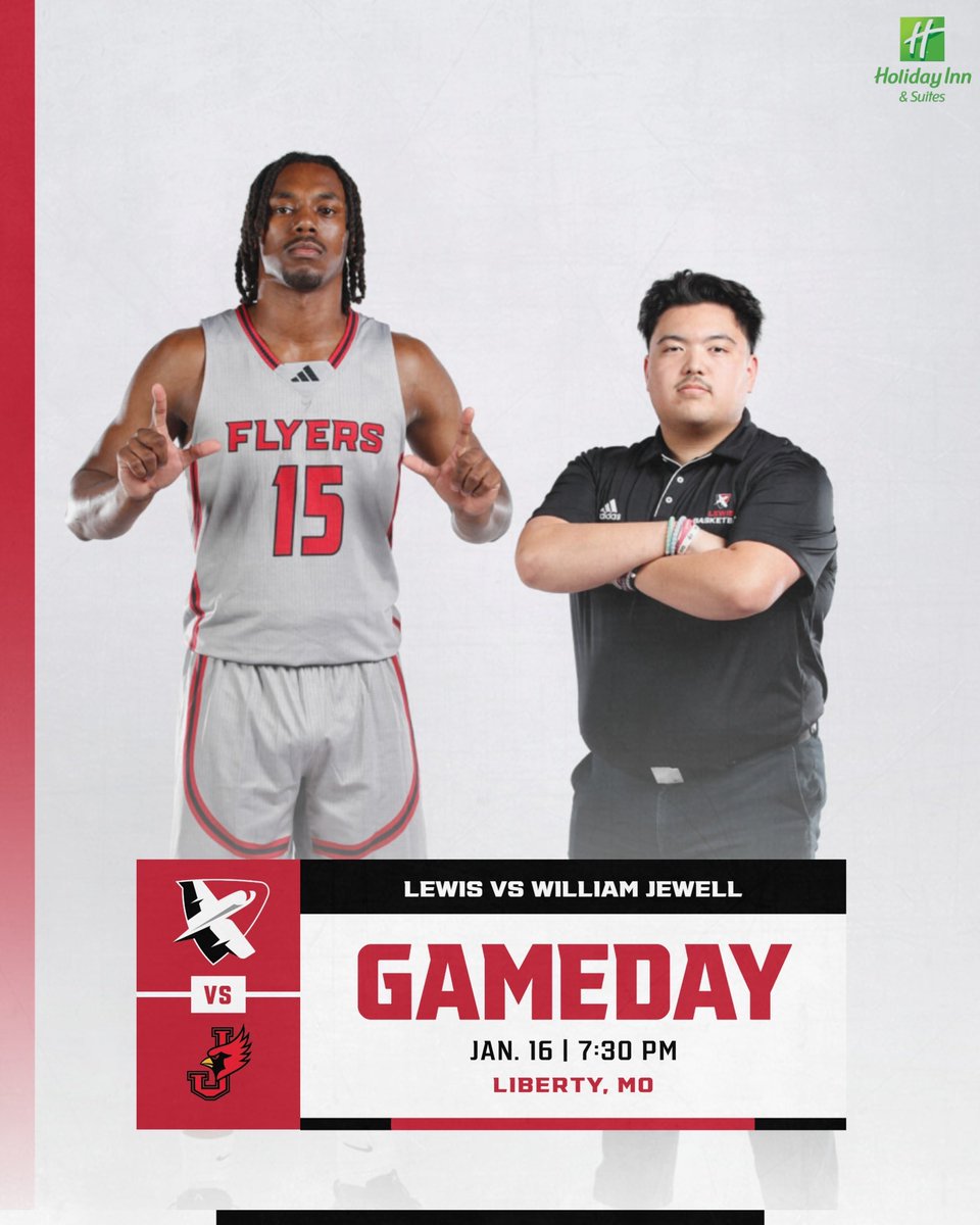 LewisMBBall's tweet image. IT’S GAMEDAY! 

🆚 WILLIAM JEWELL
⏰ 7:30PM
📍LIBERTY, MO
📺 GLVCSN

#FLYWITHUS