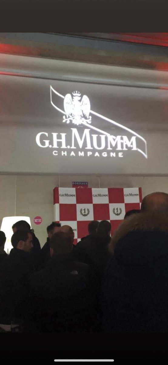 Natcoles's tweet photo. 9 years to the day @Steve_Parrett  and I’ve still not drank Mumm to this day 🤣🥂🍾 https://t.co/RgOw98Wnbf