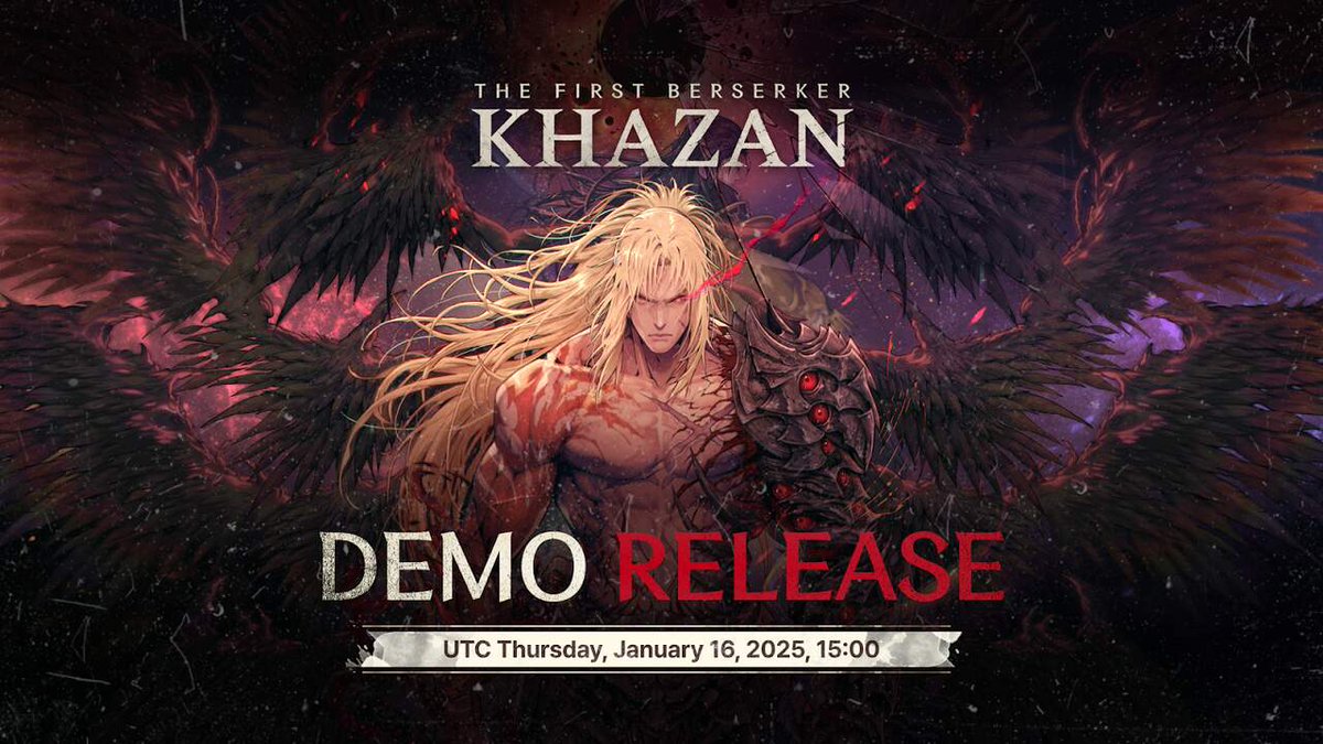Salao_de_Jogos's tweet image. Demo de The First Berserker: Khazan já está disponível 
- Já o podes jogar antes do lançamento oficial 

❯❯❯ tinyurl.com/2dl3k2t4 ❮❮❮

#Khazan #Neople #nexon #TheFirstBerserker