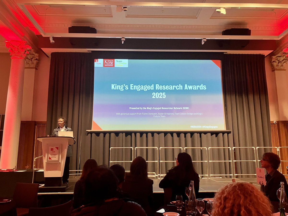 Leanne Hammacott (@nestybird) on Twitter photo Great evening celebrating incredibly impactful research & engagement across <a href="/KingsCollegeLon/">King's College London</a> led by passionate and brilliant local, national and global teams👏 <a href="/KingsEngages/">King's Engaged Researcher Network</a> Great evening celebrating incredibly impactful research & engagement across <a href="/KingsCollegeLon/">King's College London</a> led by passionate and brilliant local, national and global teams👏 <a href="/KingsEngages/">King's Engaged Researcher Network</a>