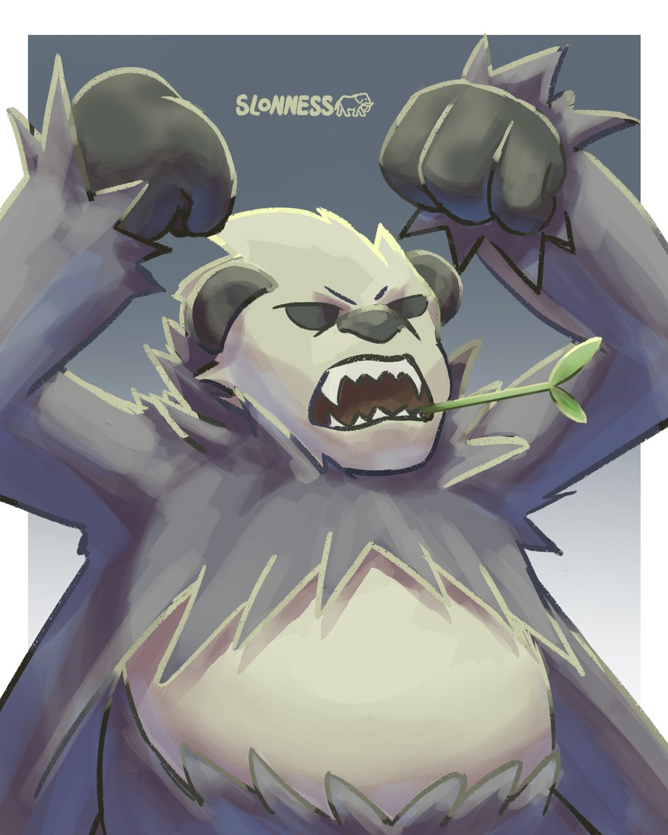 SlonnessWings's tweet image. Pangoro
#pokemon #fanart #pangoro
