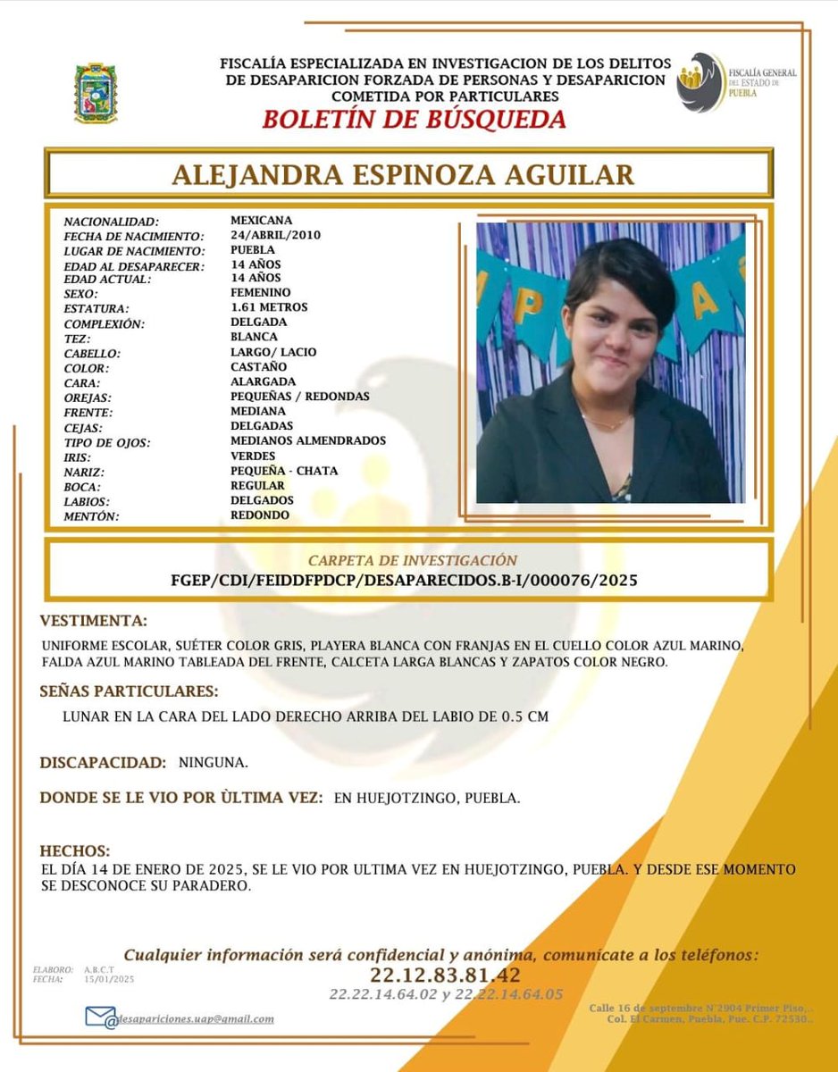 ForoCondominal's tweet image. 🔊🚓🚧🛑  APOYO A LA COMUNIDAD, APOYEMOS A COMPARTIR, GRACIAS. 

BOLETÍN DE BÚSQUEDA.