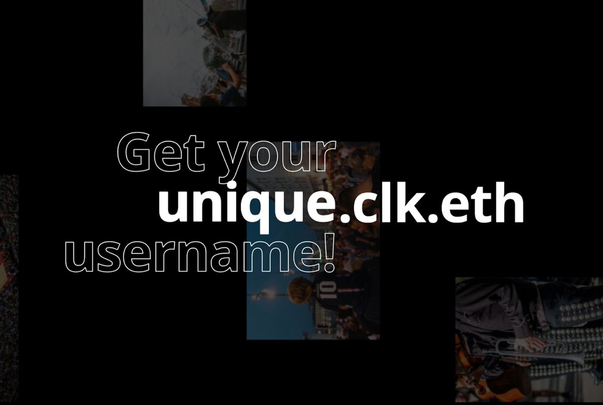 Book your Free Click Username! The Click Camera App allows anyone to capture verified images and video, and is launching unique usernames on Ethereum (ENS) on <a href="/zksync/">ZKsync</a> <a href="/ensdomains/">ens.eth</a> <a href="/NodleNetwork/">Nodle. The digital trust network.</a> 🧵