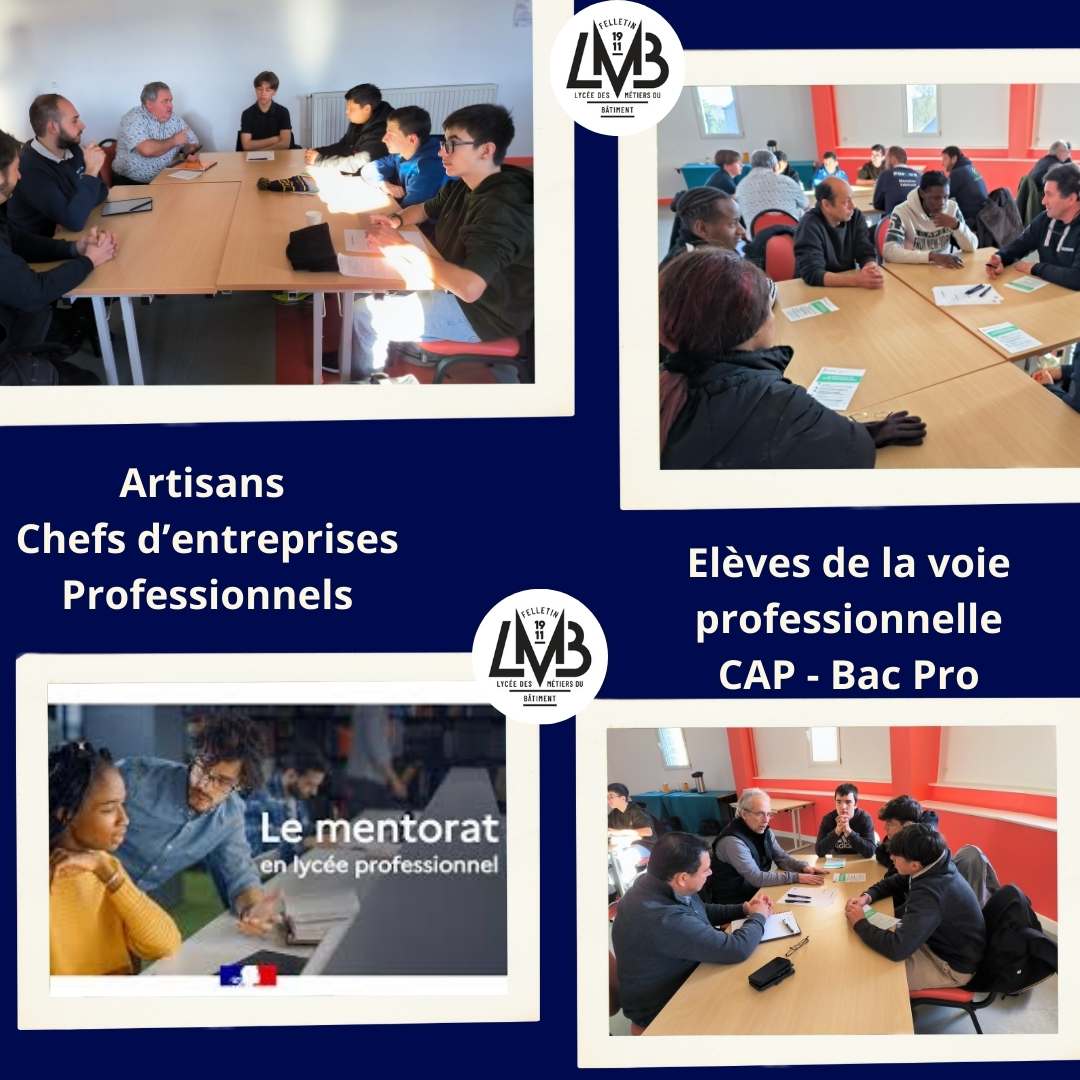 Première réunion du dispositif #Mentorat .
Nos chefs d'entreprises, nos artisans sollicités dans ce cadre ont rencontré les premiers élèves engagés dans ce dispositif.
Venez partager votre expérience avec nos élèves engagés dans la voie professionnelle !!!
#rbde
<a href="/aclimoges/">Académie de Limoges</a>