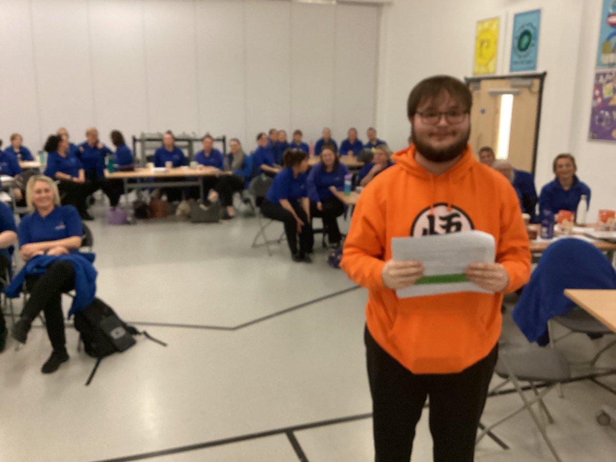Big Thanks are needed for Jay and Mark from Portland College. Jay and Mark delivered exceptional Autism training, to all staff teams in school on Wednesday. It was such personal and practical presentation. This training will help us offer the very best support for our learners.