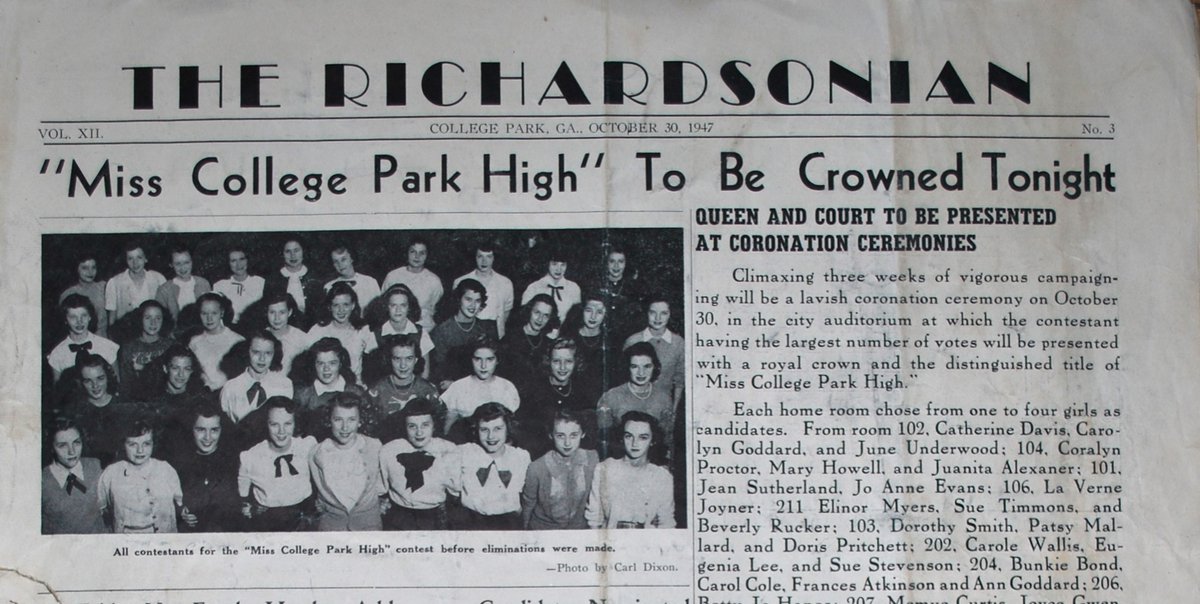 FCS Archives (@fcsarchives) on Twitter photo Thx to Garland Watkins (CPk Hist Soc) for his donation of student nwspprs from the 1940s. These will make great primary sources for classrooms!! to access them and others, reach us at fultonschools.org/all-department… <a href="/teachingmuseum/">FCS Teaching Museum</a> <a href="/EricaFox_EdD/">Erica Fox, Ed.D</a> <a href="/FCSocialStudies/">Fulton County Social Studies</a> <a href="/gahumanities/">Georgia Humanities</a> Thx to Garland Watkins (CPk Hist Soc) for his donation of student nwspprs from the 1940s. These will make great primary sources for classrooms!! to access them and others, reach us at fultonschools.org/all-department… <a href="/teachingmuseum/">FCS Teaching Museum</a> <a href="/EricaFox_EdD/">Erica Fox, Ed.D</a> <a href="/FCSocialStudies/">Fulton County Social Studies</a> <a href="/gahumanities/">Georgia Humanities</a>