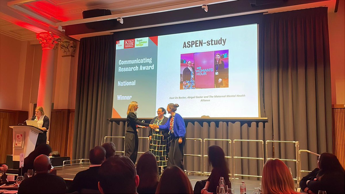Abigail Easter (@drabigaileaster) on Twitter photo <a href="/KingsEngages/">King's Engaged Researcher Network</a> <a href="/kingsmedicine/">King's Faculty of Life Sciences & Medicine</a> Huge congratulations and thanks to all who helped with sharing the important findings from the ASPEN study! <a href="/DrKrysWilkinson/">Krystal Wilkinson</a> <a href="/MMHAlliance/">Maternal Mental Health Alliance</a> @kaatdebacker <a href="/ARC_S_L/">NIHR ARC South London</a> <a href="/KingsEngages/">King's Engaged Researcher Network</a> <a href="/kingsmedicine/">King's Faculty of Life Sciences & Medicine</a> Huge congratulations and thanks to all who helped with sharing the important findings from the ASPEN study! <a href="/DrKrysWilkinson/">Krystal Wilkinson</a> <a href="/MMHAlliance/">Maternal Mental Health Alliance</a> @kaatdebacker <a href="/ARC_S_L/">NIHR ARC South London</a>