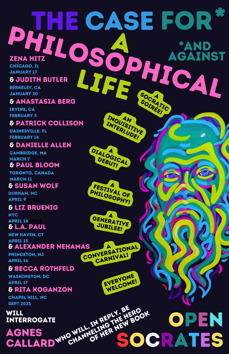 Updating this poster to add an event with Liz Bruenig ! YAY!! 

Mark your calendars NYC people: this will be in the main branch of the Brooklyn Public Library, a nice big space.