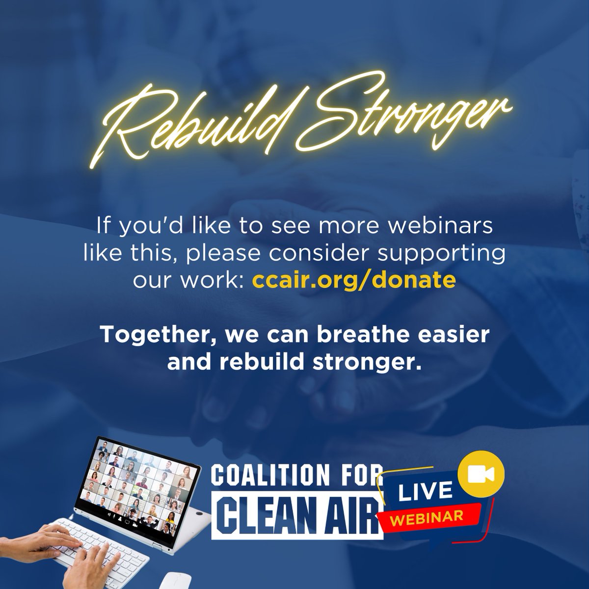 CleanairCA's tweet image. Thank you!💙

Los Angeles Fires Webinar Recording: youtu.be/gdHMOgJfiyM?si…