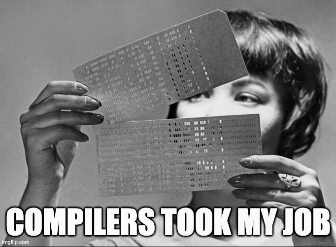 Software developers in the 60s 🤭