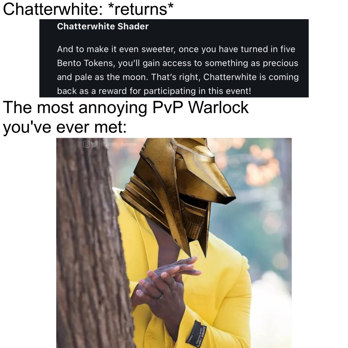 All chatterwhite 🤝 all superblack
Im NOT giving you best dressed