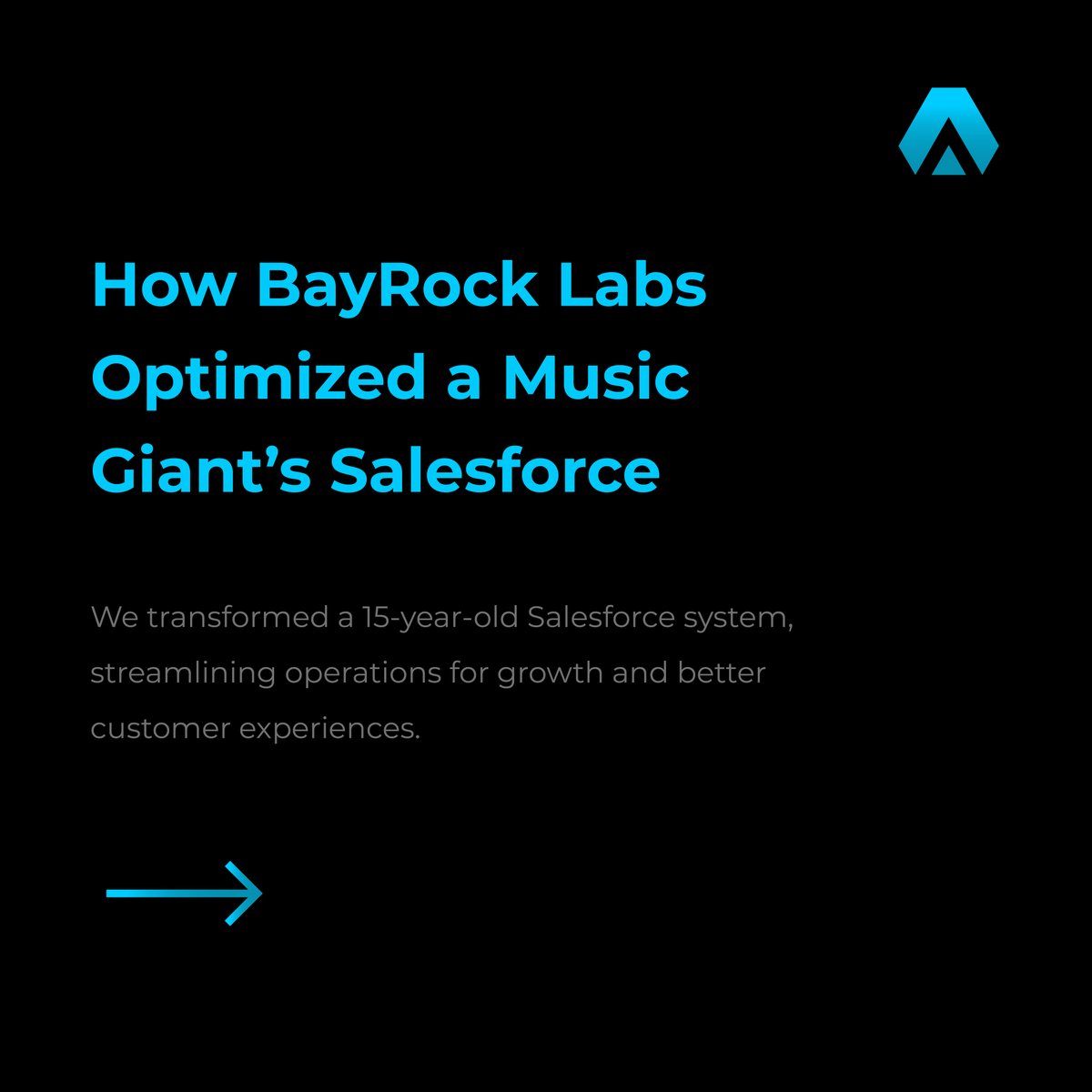 bayrocklabs's tweet image. Transform your Salesforce into a growth enabler.
Discover how our expertise can help your business thrive: hubs.li/Q032V2Qg0
Let’s optimize together!
#BayRockLabs #SalesforceOptimization #DigitalTransformation #BusinessGrowth #CloudSolutions #CustomerExperience