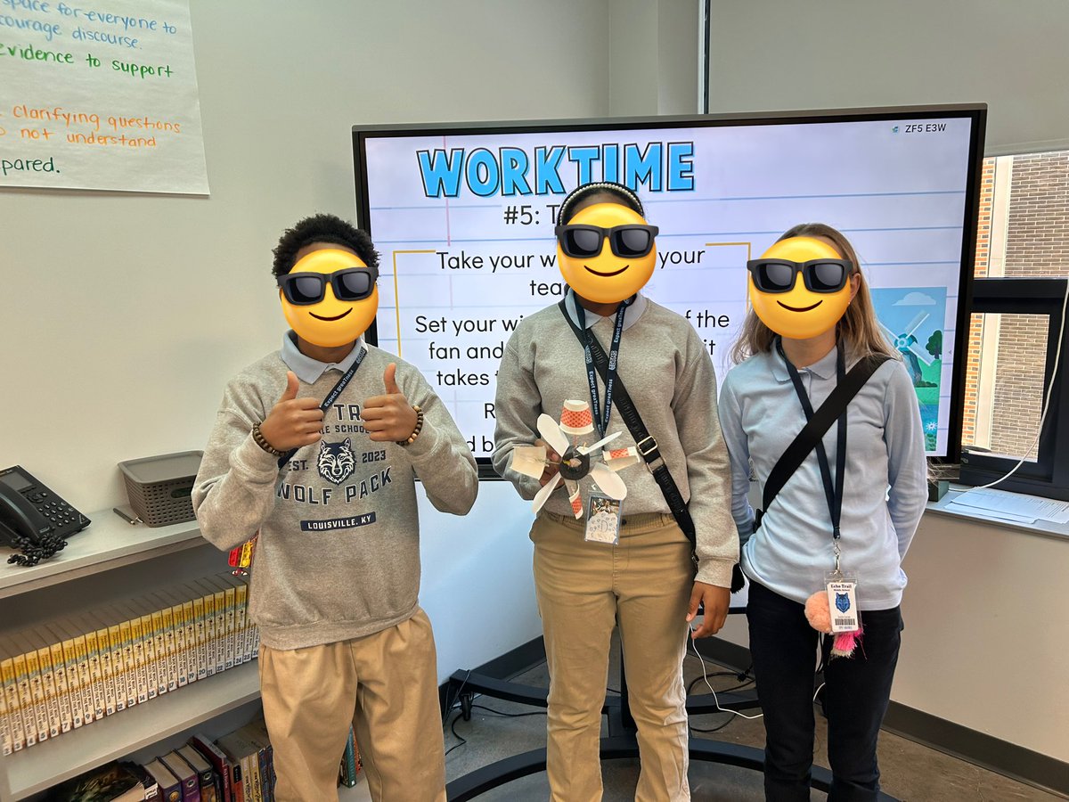 MsStout_ELA's tweet photo. Who says ELA can’t be hands on?!
Ss worked with groups to plan &amp; build working windmills that were able to create enough energy to lift weight. They worked through the “Design Thinking Process” with limited materials just like William did in our novel! https://t.co/7WnuUdlcNP