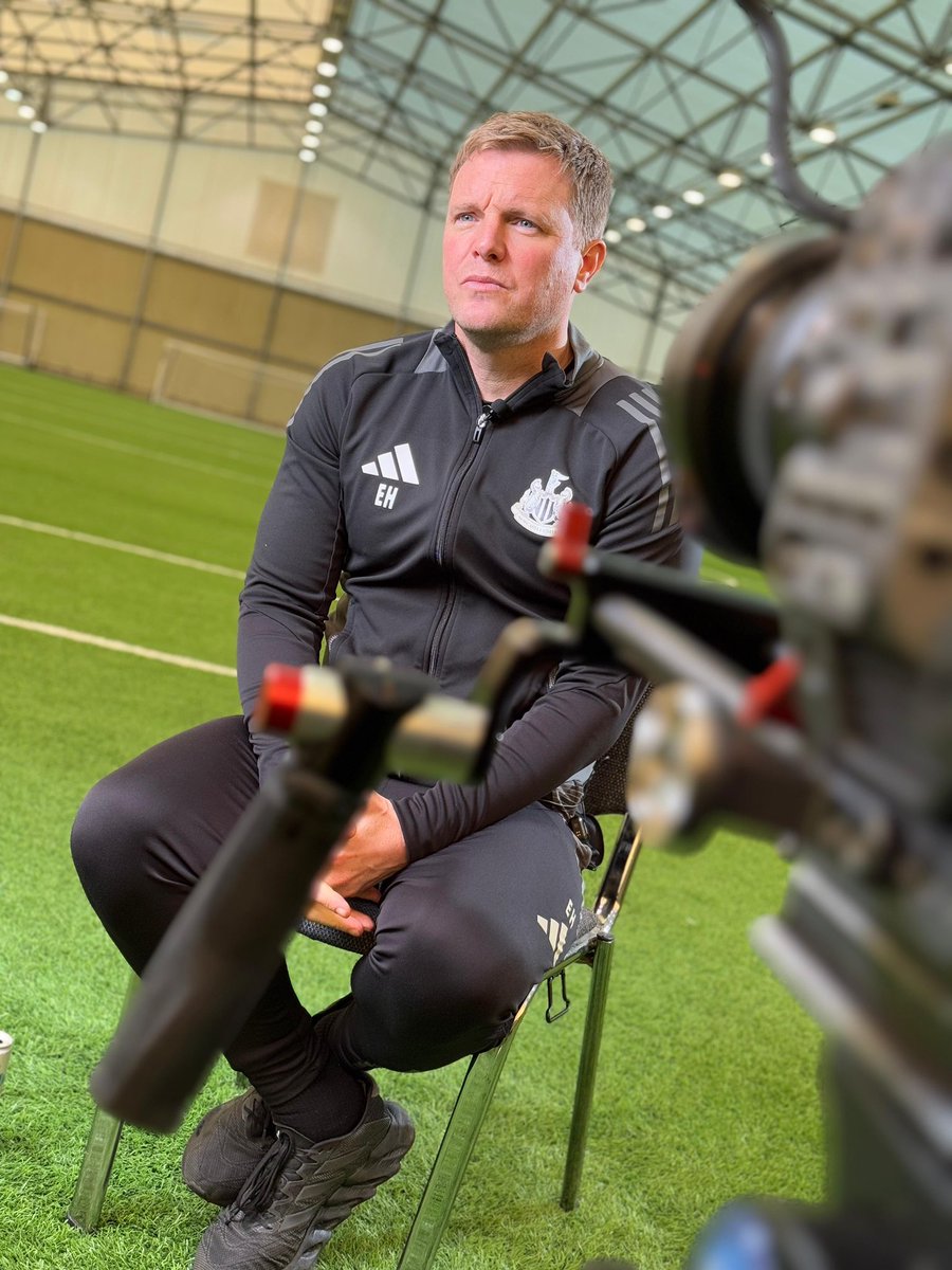 andysixsmithtv's tweet photo. These Eddie Howe quotes from our interview today just hit right. Goosebumps.

💬 “Without a doubt, Newcastle is in my blood. My kids are 100% Geordies and that gives me another connection with the city. But football is right at the heart of everything.”

“And that’s what we have to do as a team. Live it. Every second. Take that responsibility and make our people proud. We have - and we’ve gone on this beautiful journey together.” #NUFC