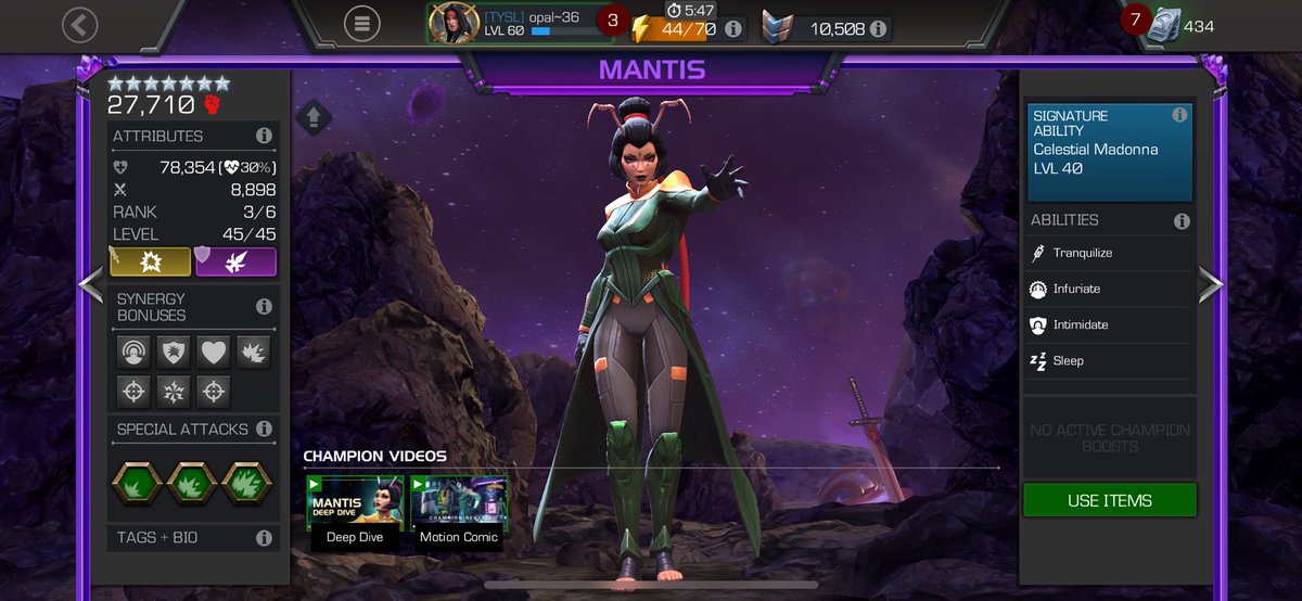 AngeloR87463263's tweet image. Congrats. Happy that you pick Chavez she is my next mystic rank 3 after I do one cosmic and one science. But this was my rank 3 from the aoa rewards pretty happy about it since I like useing her l.
