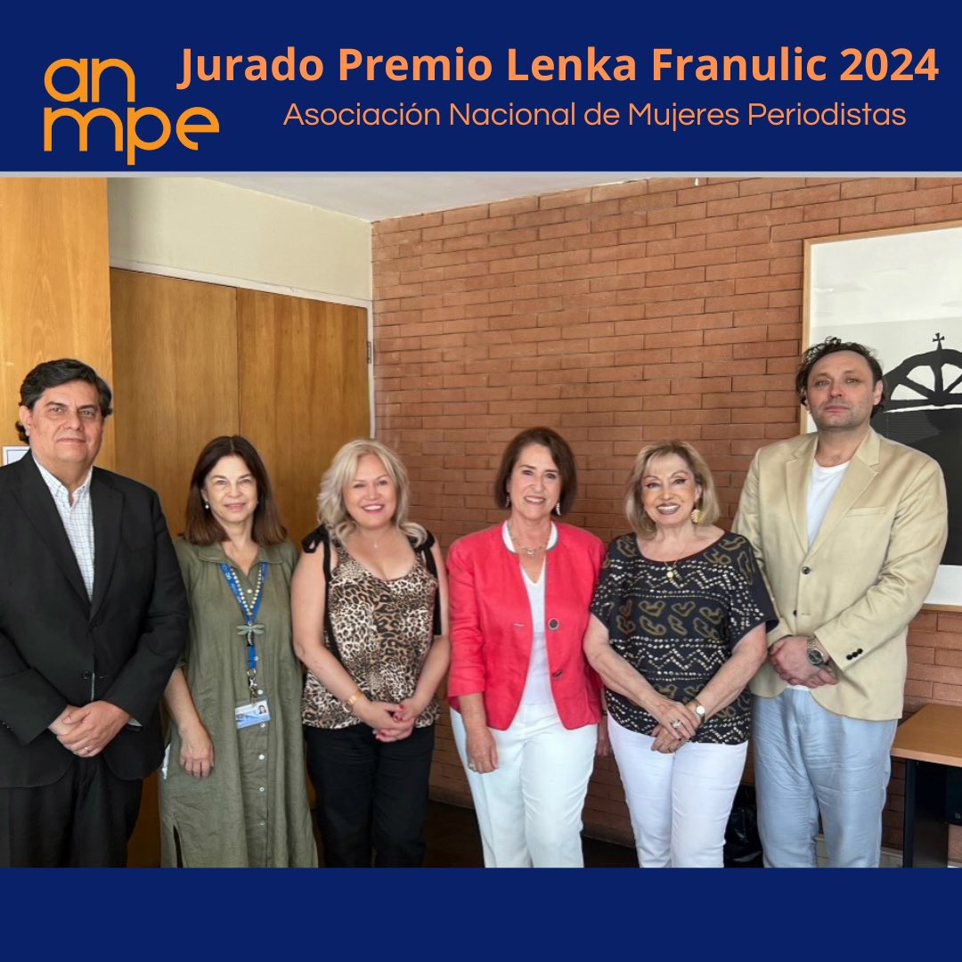 PERIODISTA MÓNICA RINCÓN RECIBE PREMIO LENKA FRANULIC 2024
🎉🎉🎉👏👏👏
Galardón creado en 1963 por la Asociación Nacional de Mujeres Periodistas de Chile, como reconocimiento a la trayectoria periodística y en honor a la precursora del periodismo nacional, Lenka Franulic.